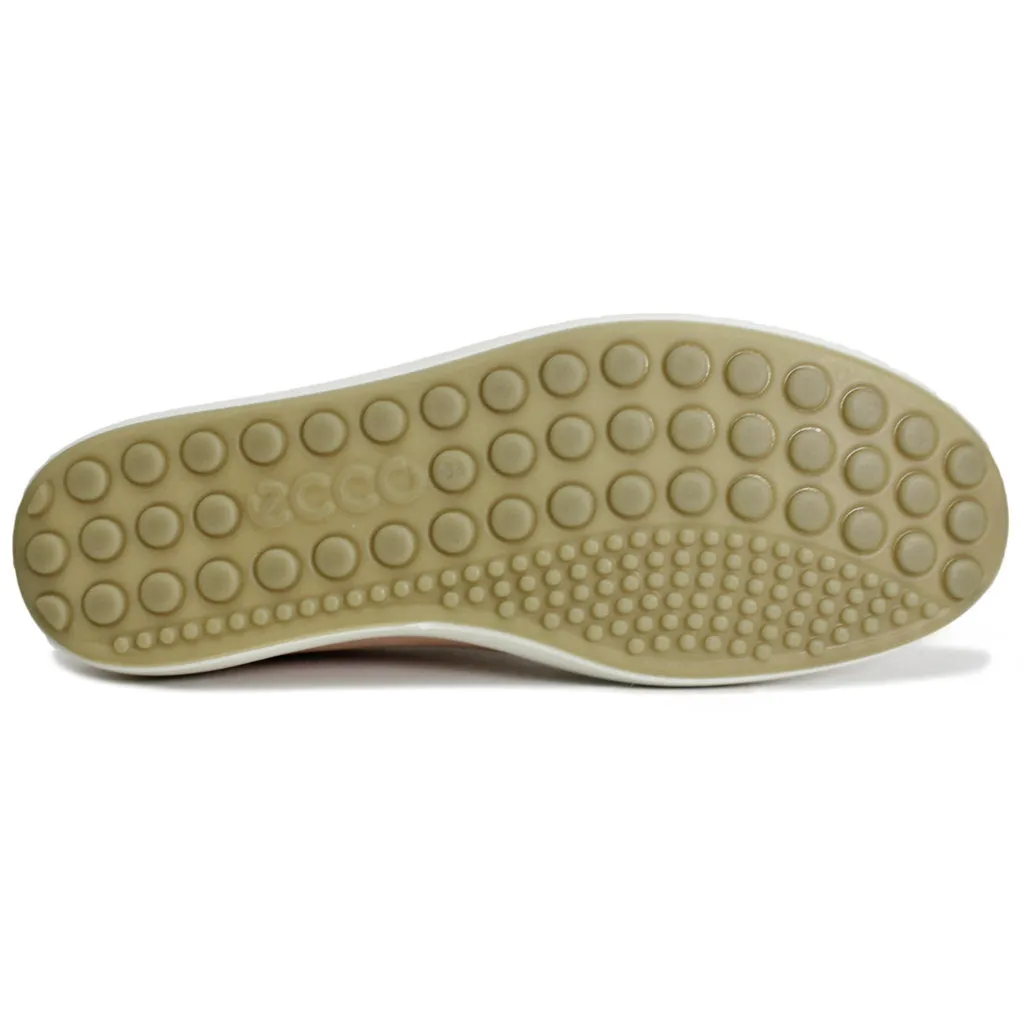 Ecco Soft 7 Full Grain Leather Women's Fashion Trainers