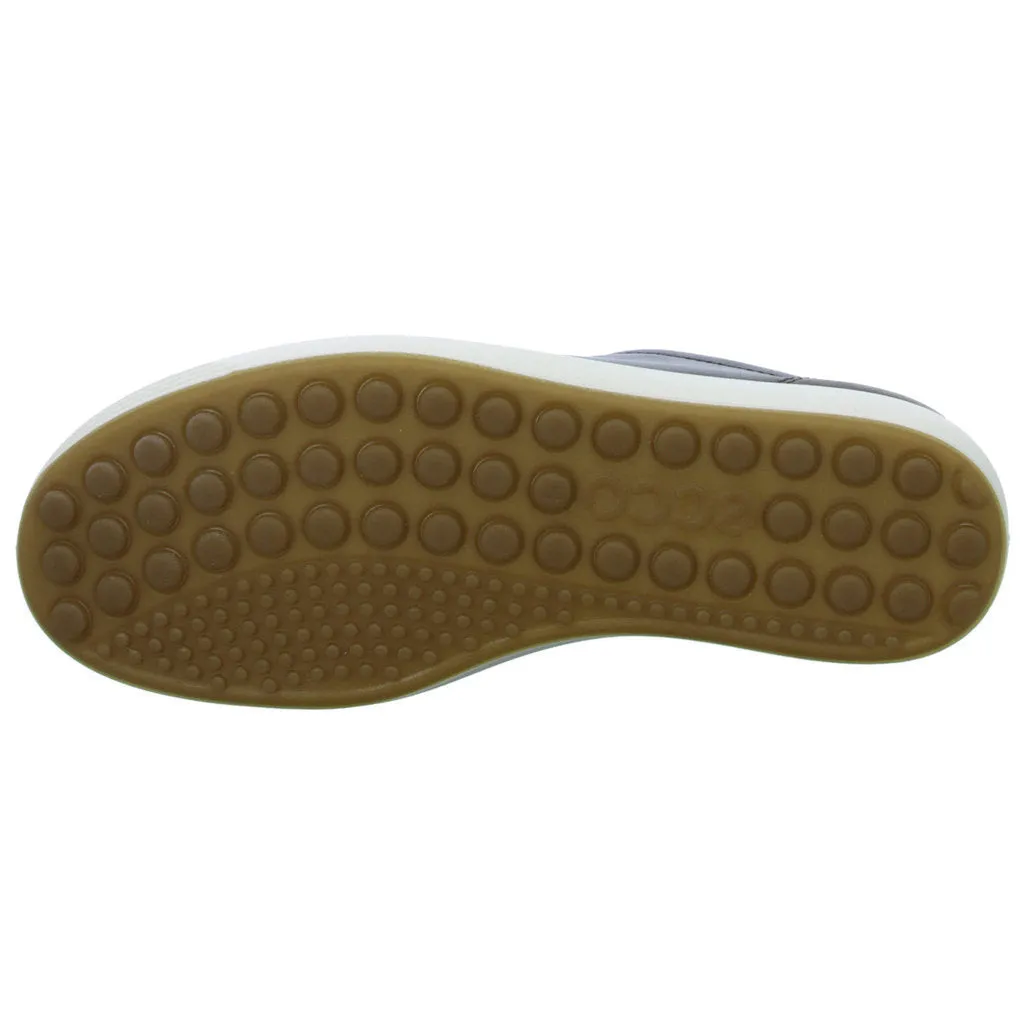 Ecco Soft 7 Full Grain Leather Women's Fashion Trainers