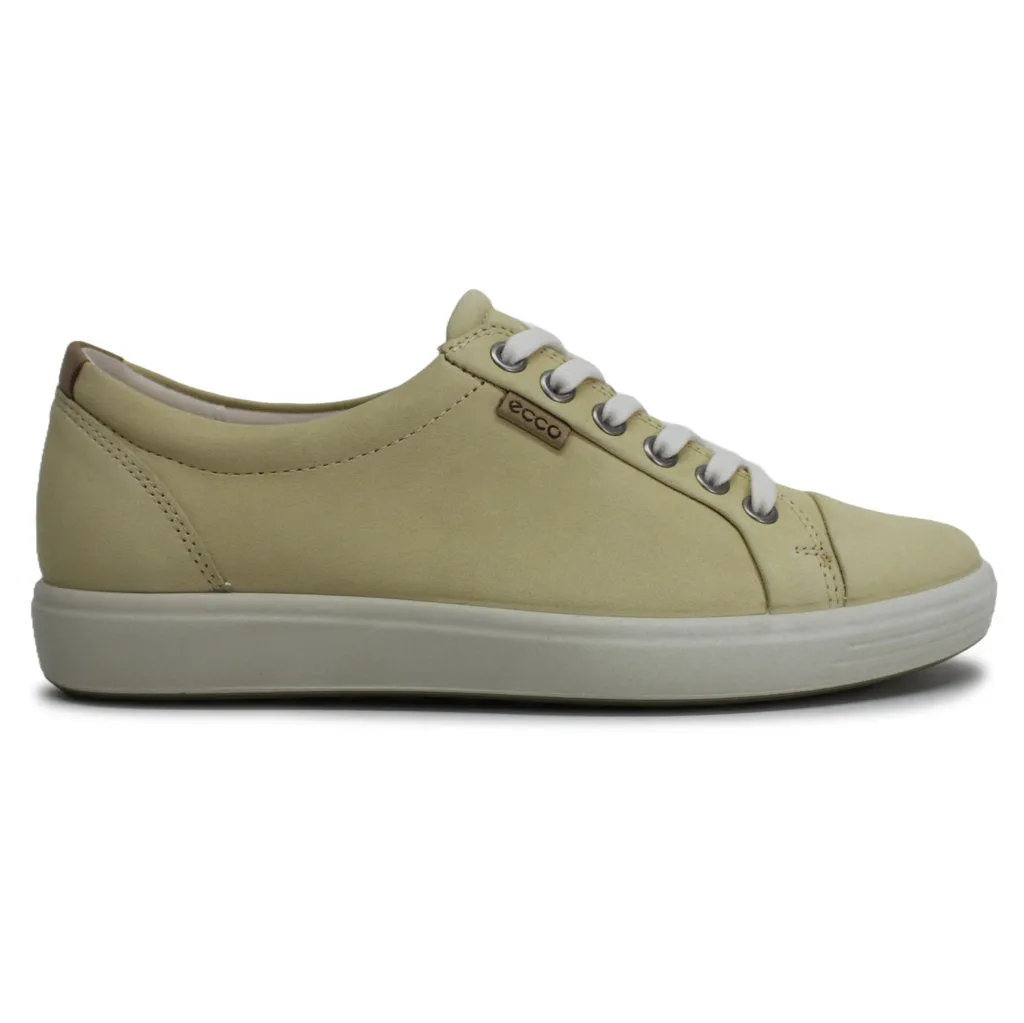 Ecco Soft 7 Full Grain Leather Women's Fashion Trainers