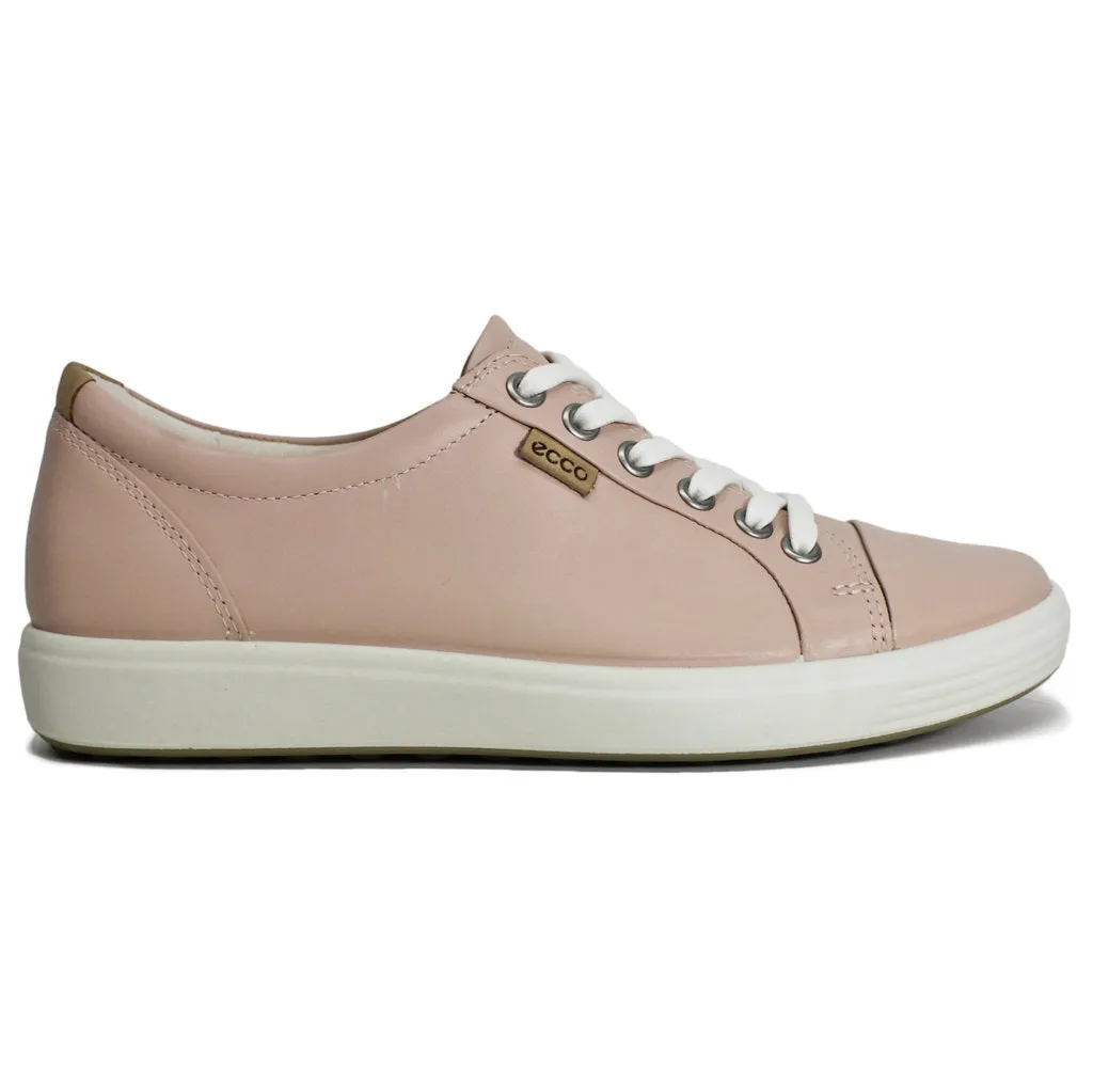 Ecco Soft 7 Full Grain Leather Women's Fashion Trainers
