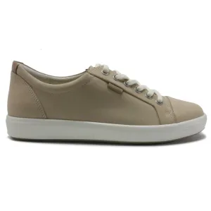 Ecco Soft 7 Full Grain Leather Women's Fashion Trainers
