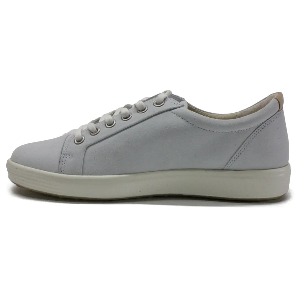 Ecco Soft 7 Full Grain Leather Women's Fashion Trainers