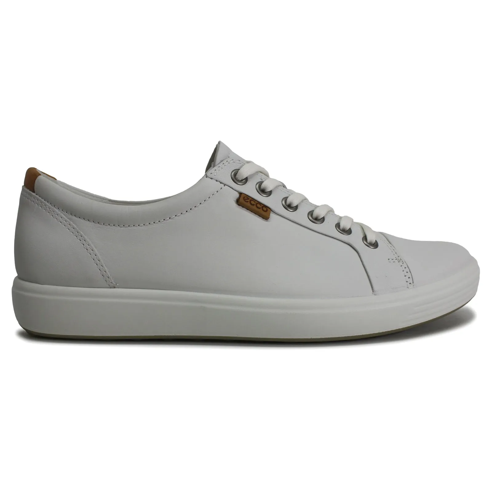 Ecco Soft 7 Full Grain Leather Women's Fashion Trainers