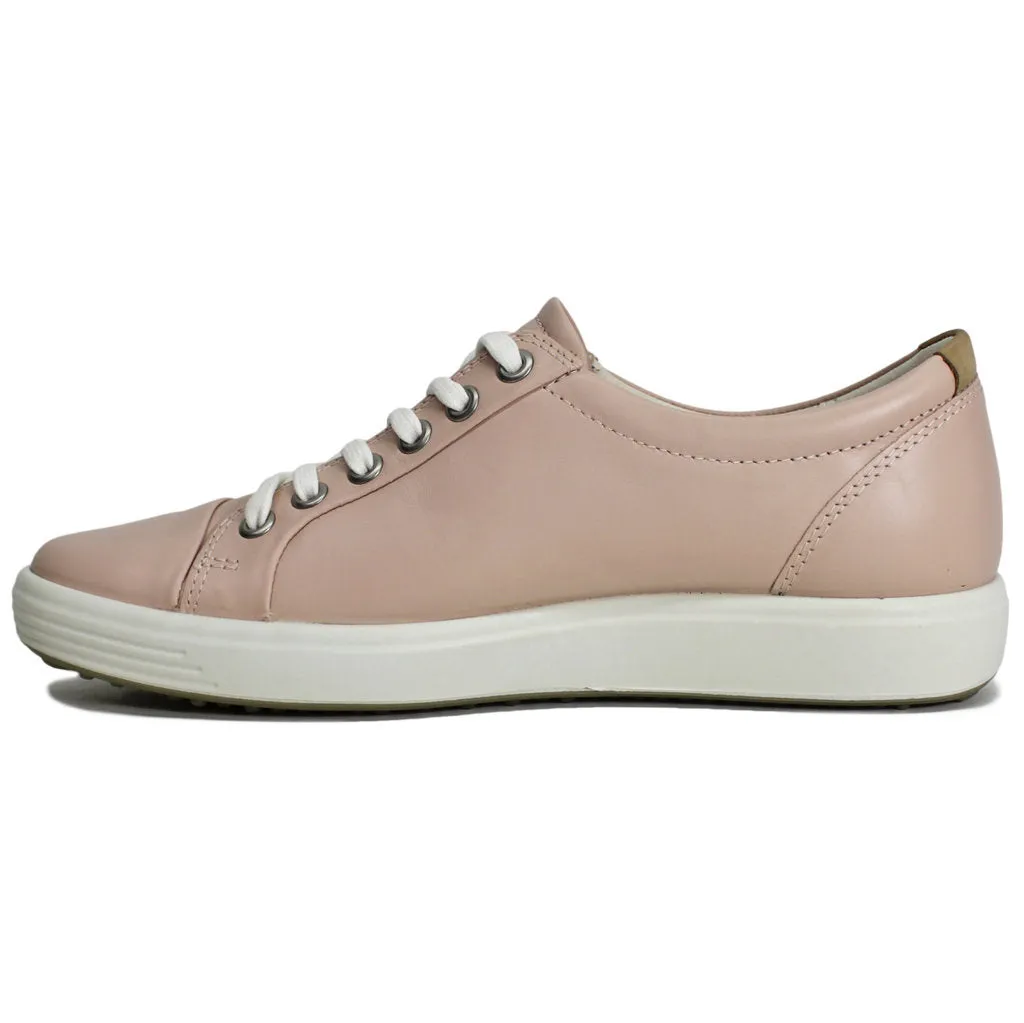 Ecco Soft 7 Full Grain Leather Women's Fashion Trainers