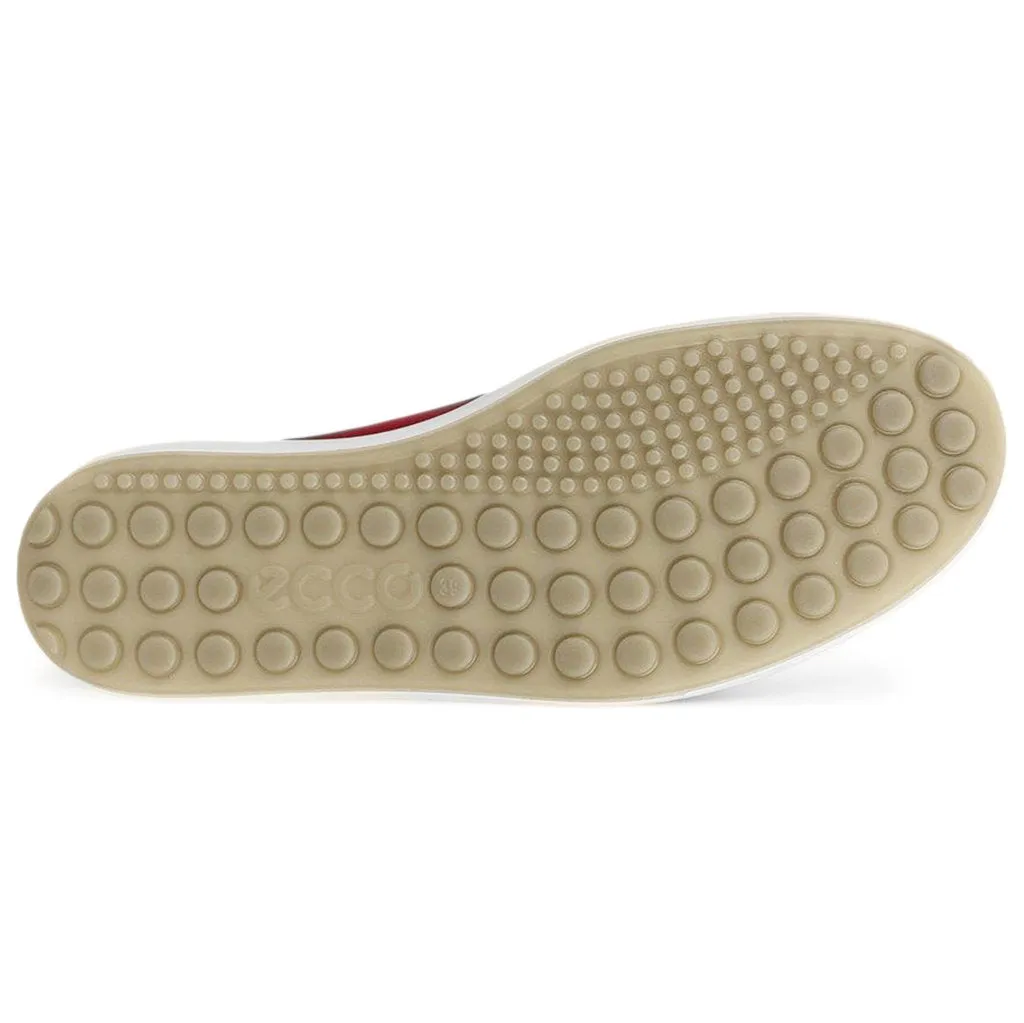 Ecco Soft 7 Full Grain Leather Women's Fashion Trainers