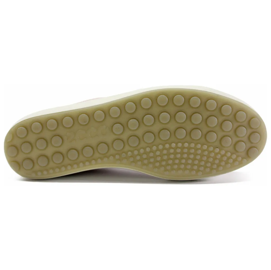 Ecco Soft 7 Full Grain Leather Women's Fashion Trainers