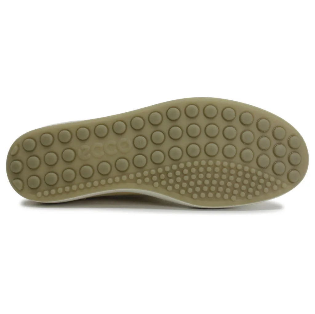 Ecco Soft 7 Full Grain Leather Women's Fashion Trainers