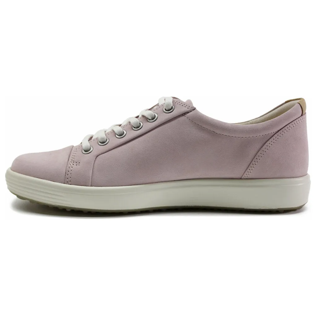 Ecco Soft 7 Full Grain Leather Women's Fashion Trainers