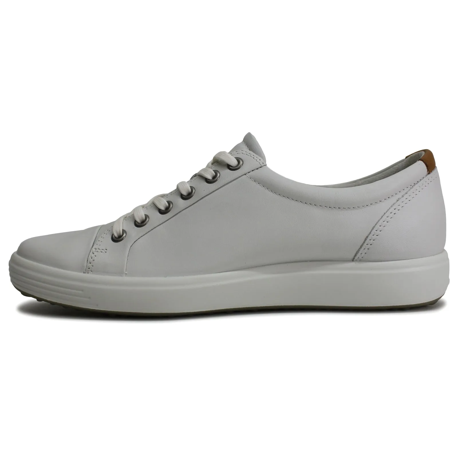 Ecco Soft 7 Full Grain Leather Women's Fashion Trainers
