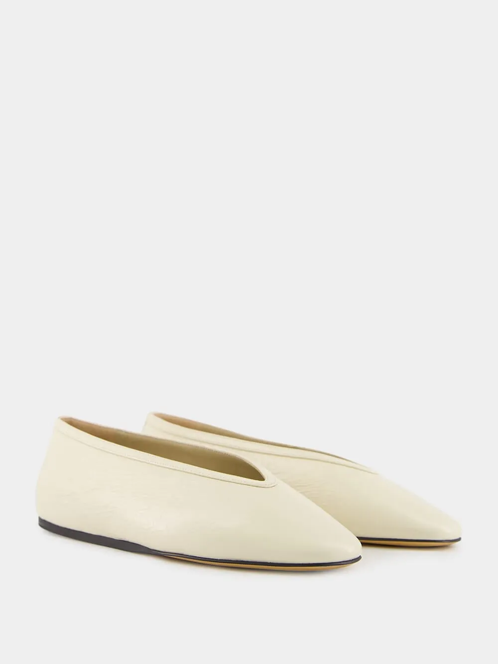 Ecru Luna Slippers