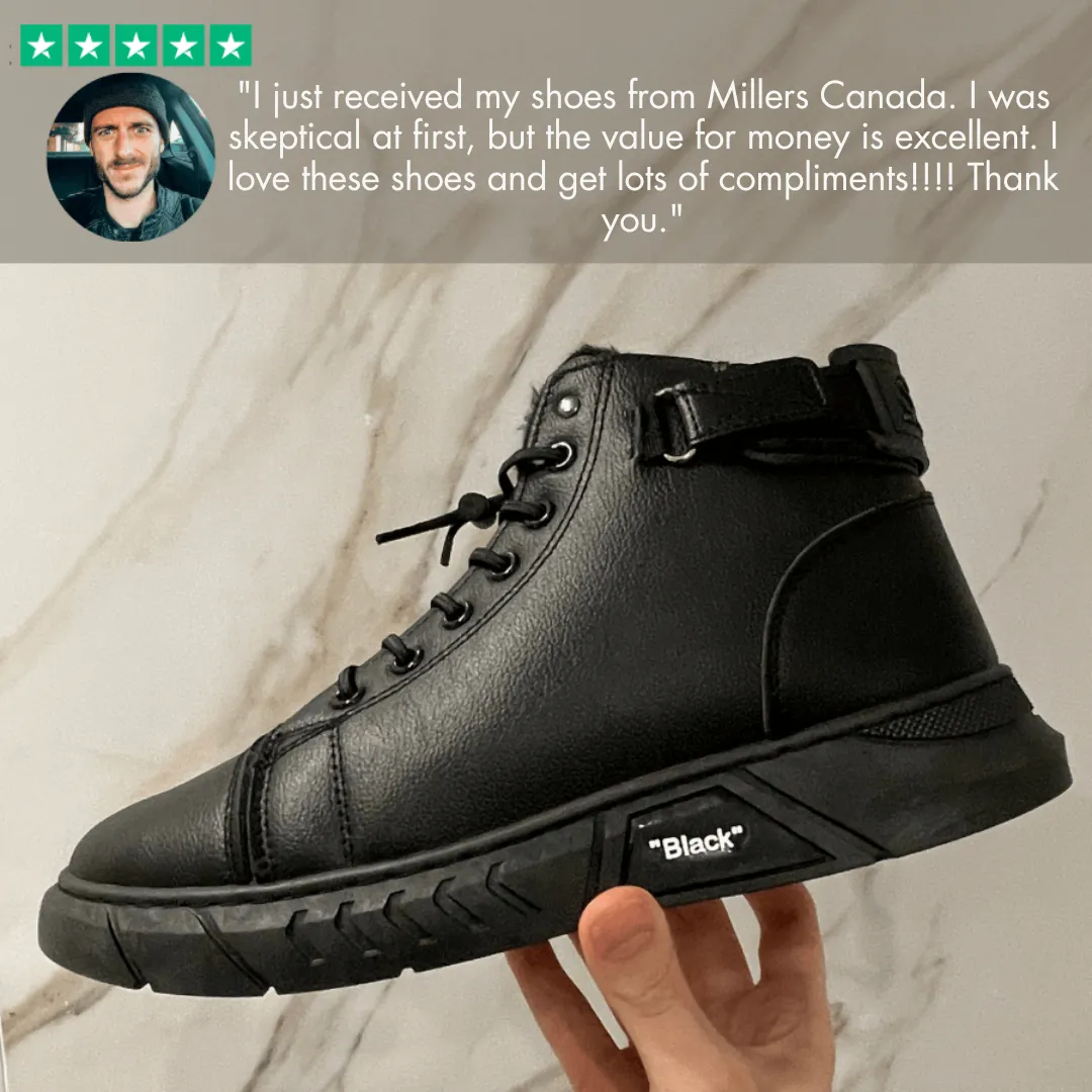 Enzo - Durable Men's Leather Boots