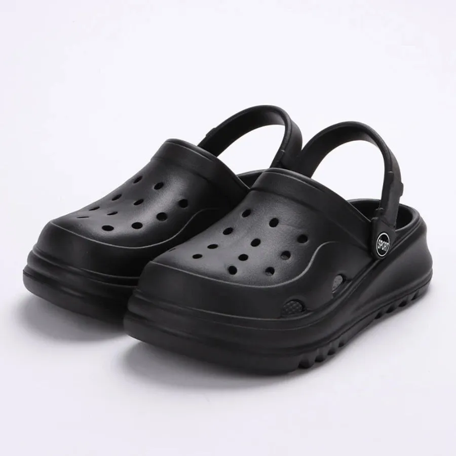 Eunia - Chunky Platform Clogs Shoes
