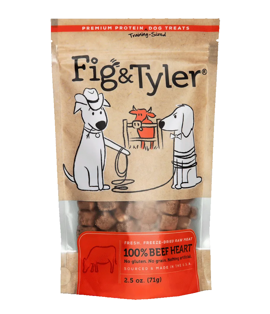 Fig & Tyler - Freeze-Dried Beef Heart Morsels