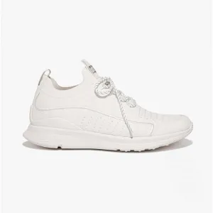 FitFlop VITAMIN FF Womens Lace-Up Trainers Urban White