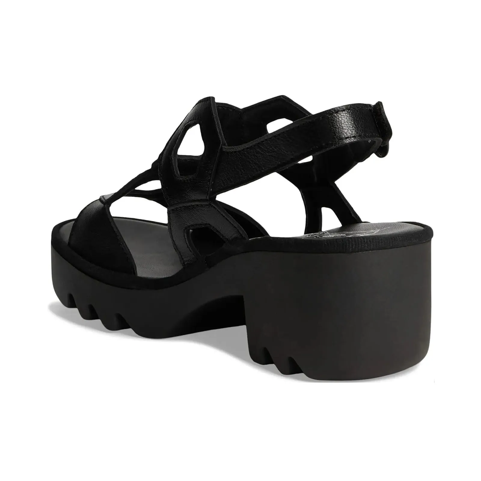 Fly London TEWA573FLY Mousse Leather Women's Heels Sandals