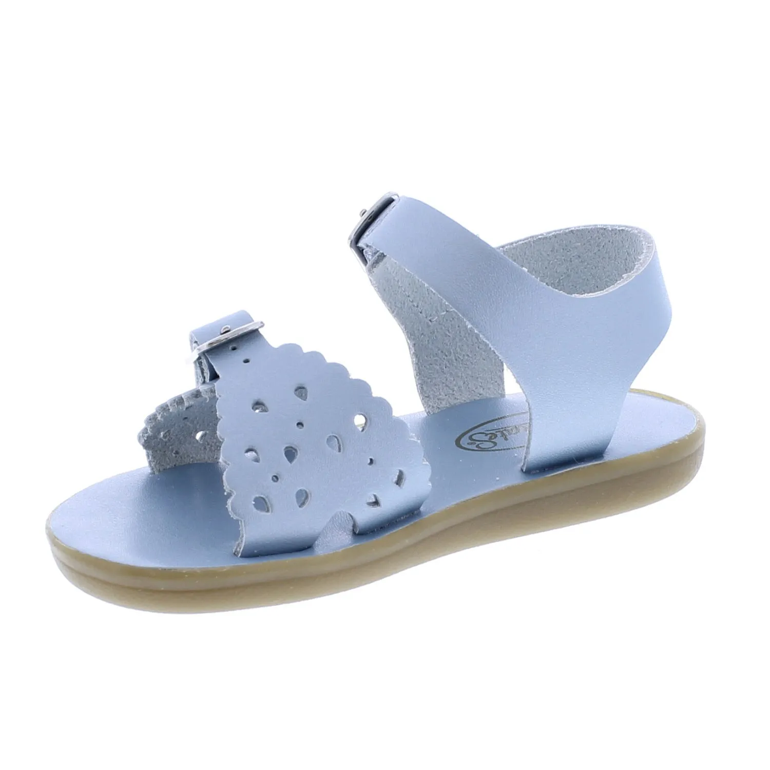 Footmates Shoes Eco-Ariel - Blue Pearl Microfiber