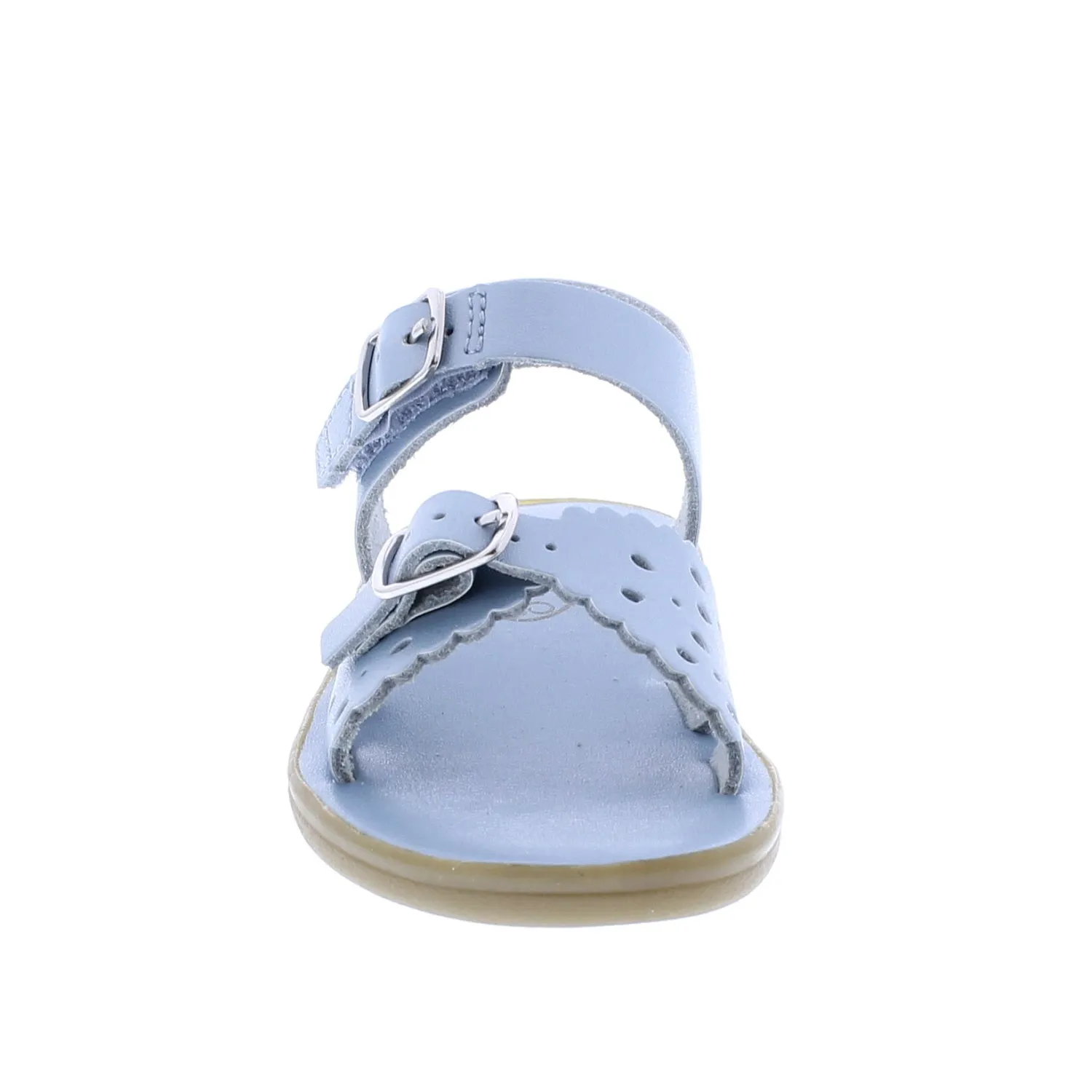Footmates Shoes Eco-Ariel - Blue Pearl Microfiber