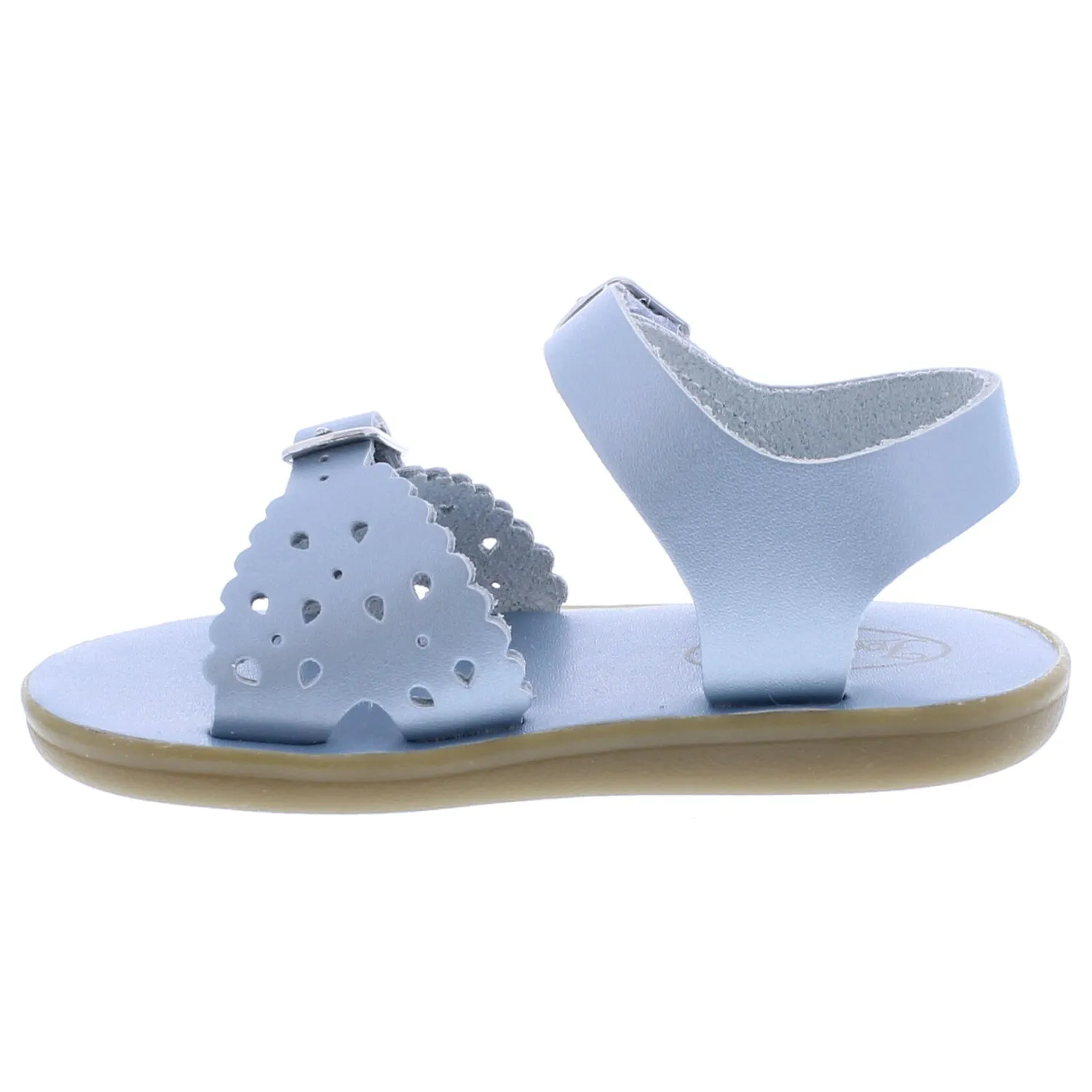 Footmates Shoes Eco-Ariel - Blue Pearl Microfiber