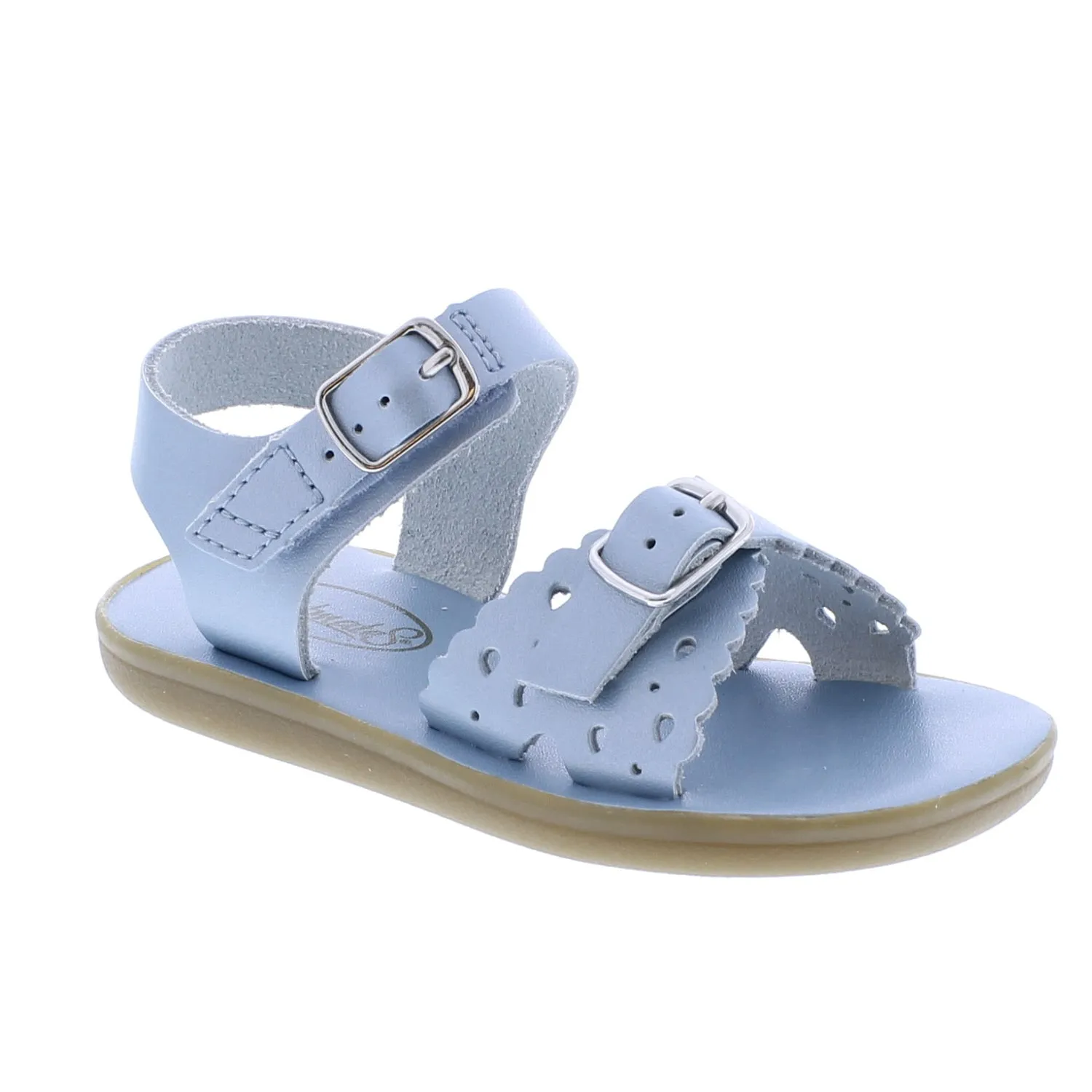 Footmates Shoes Eco-Ariel - Blue Pearl Microfiber