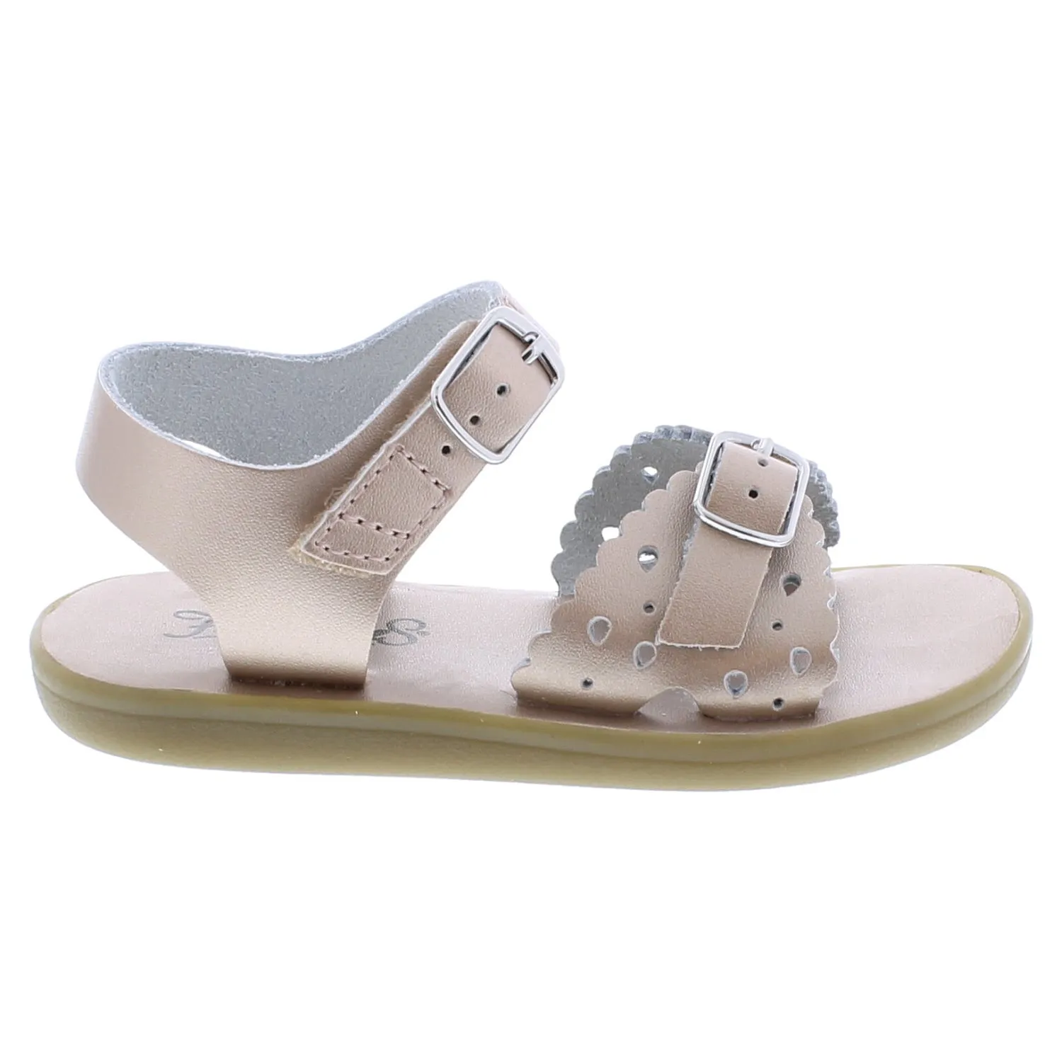 Footmates Shoes Eco-Ariel - Rose Gold Microfiber