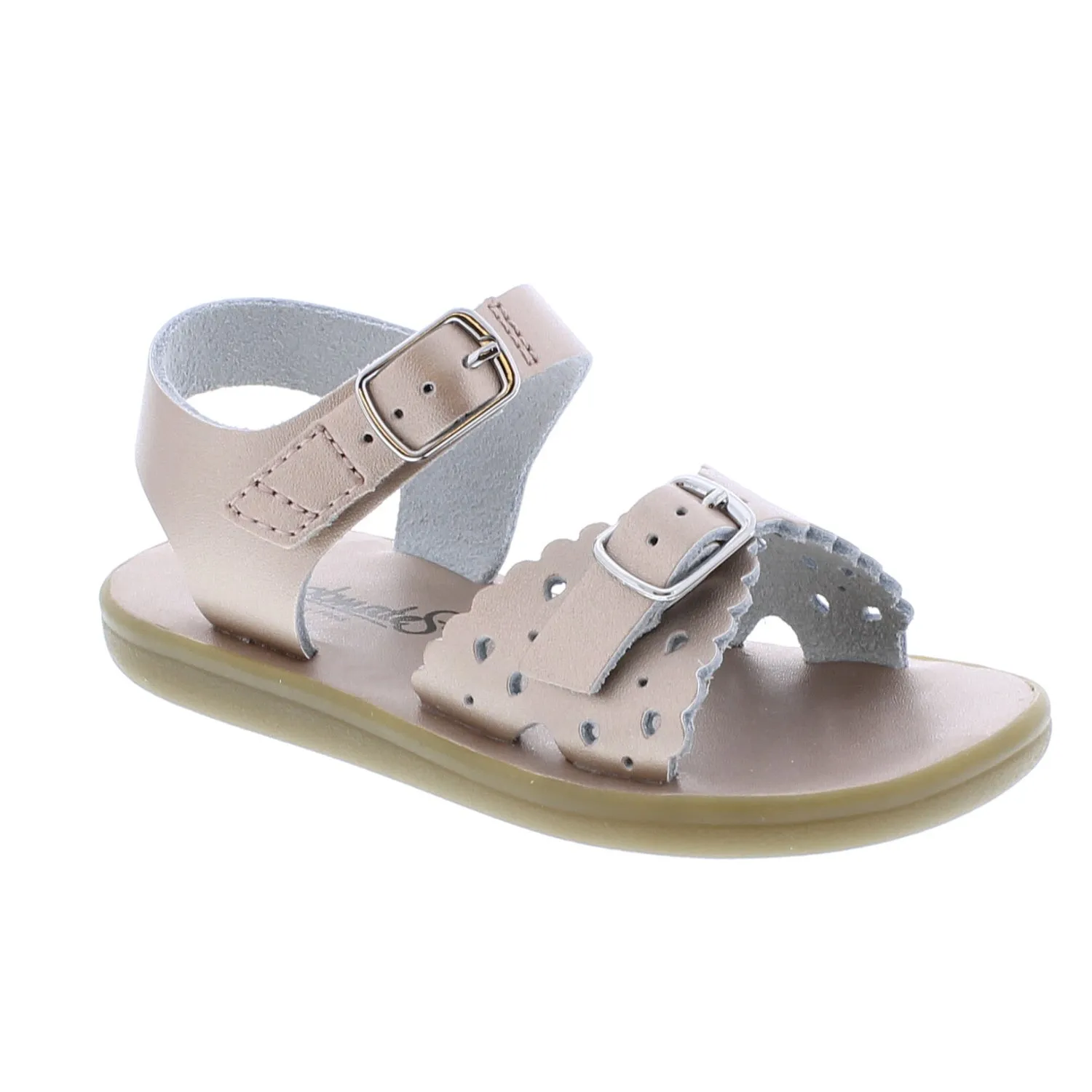 Footmates Shoes Eco-Ariel - Rose Gold Microfiber