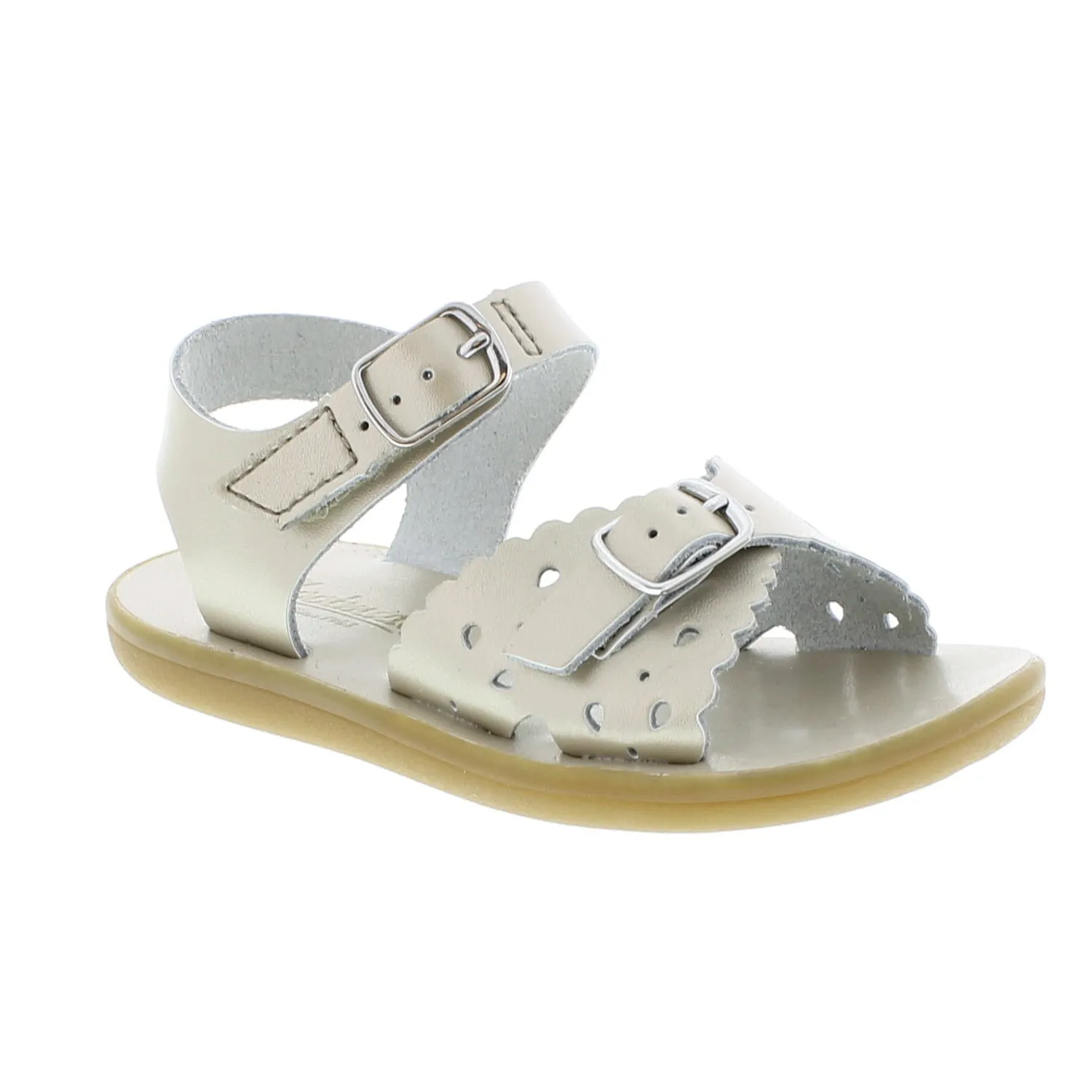 Footmates Shoes Eco-Ariel - Soft Gold Microfiber
