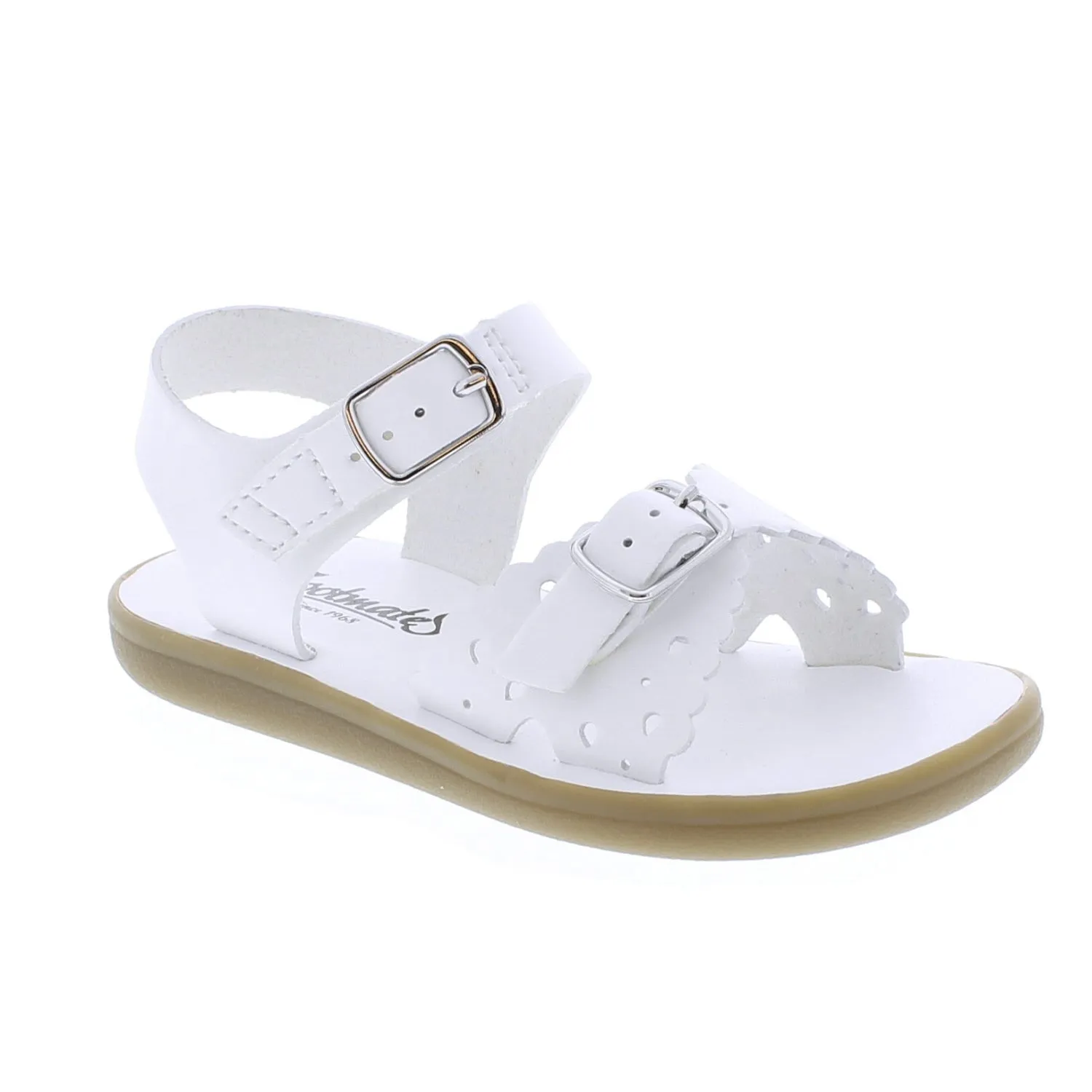 Footmates Shoes Eco-Ariel - White Microfiber