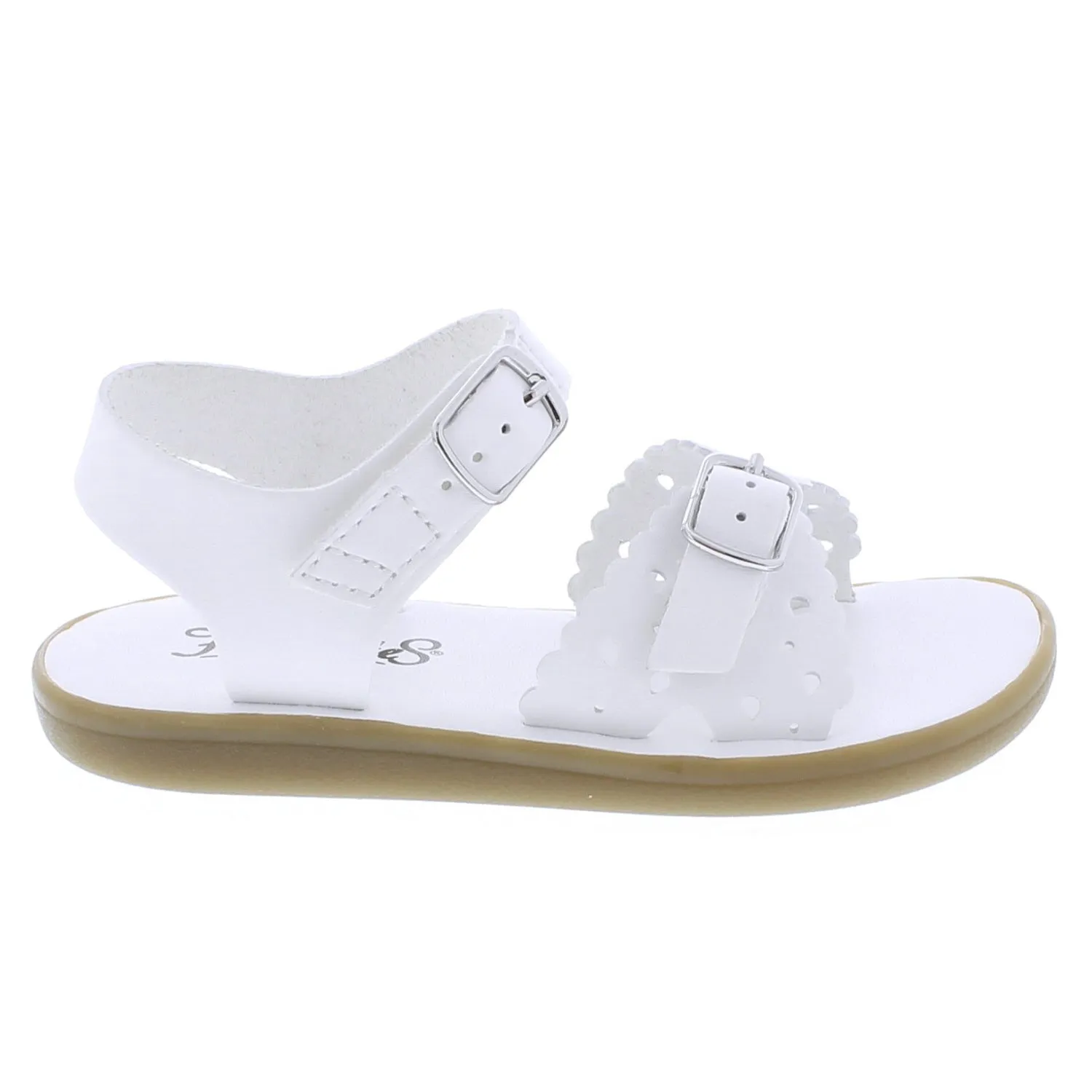 Footmates Shoes Eco-Ariel - White Microfiber