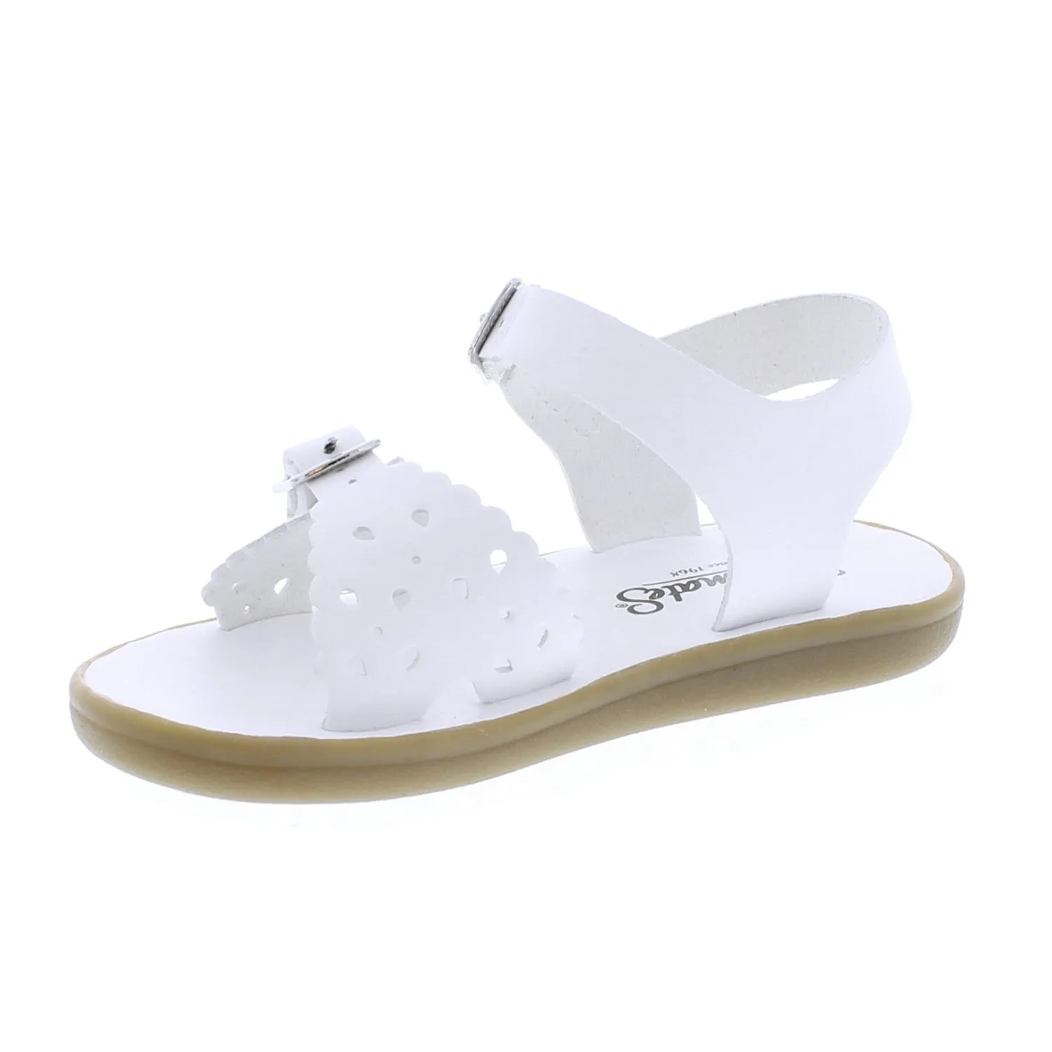 Footmates Shoes Eco-Ariel - White Microfiber