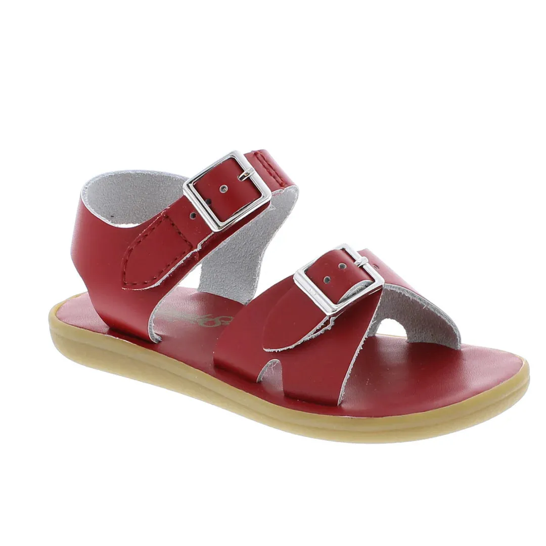 Footmates Shoes Eco-Tide - Apple Red Microfiber