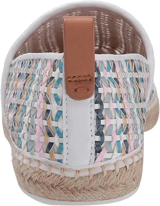 Gentle Souls by Kenneth Cole Women's Slip on Flat Loafer, Pastel Multi, 8