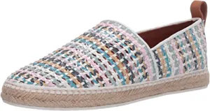 Gentle Souls by Kenneth Cole Women's Slip on Flat Loafer, Pastel Multi, 8