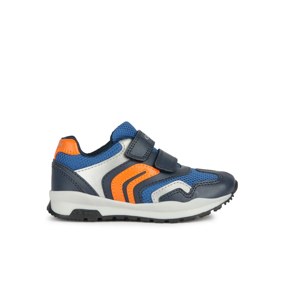 Geox - J Pavel - Navy/Orange - Trainers