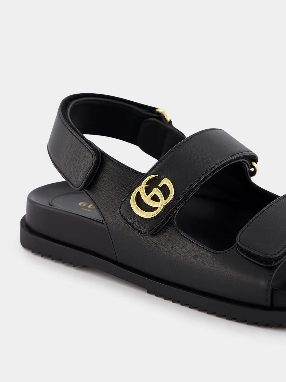 GG Leather Sandals