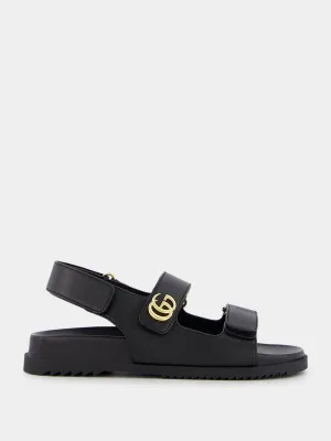 GG Leather Sandals