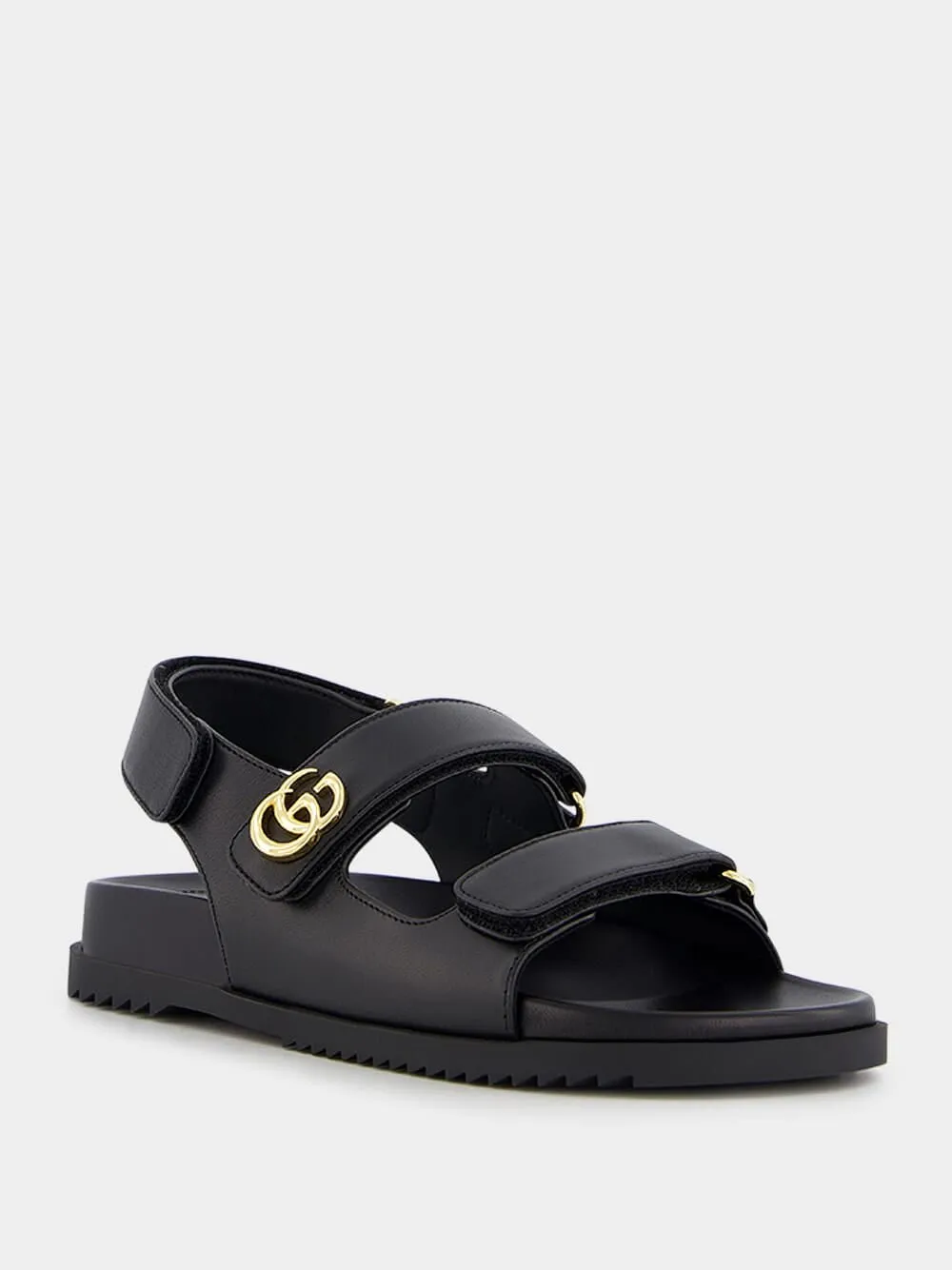 GG Leather Sandals
