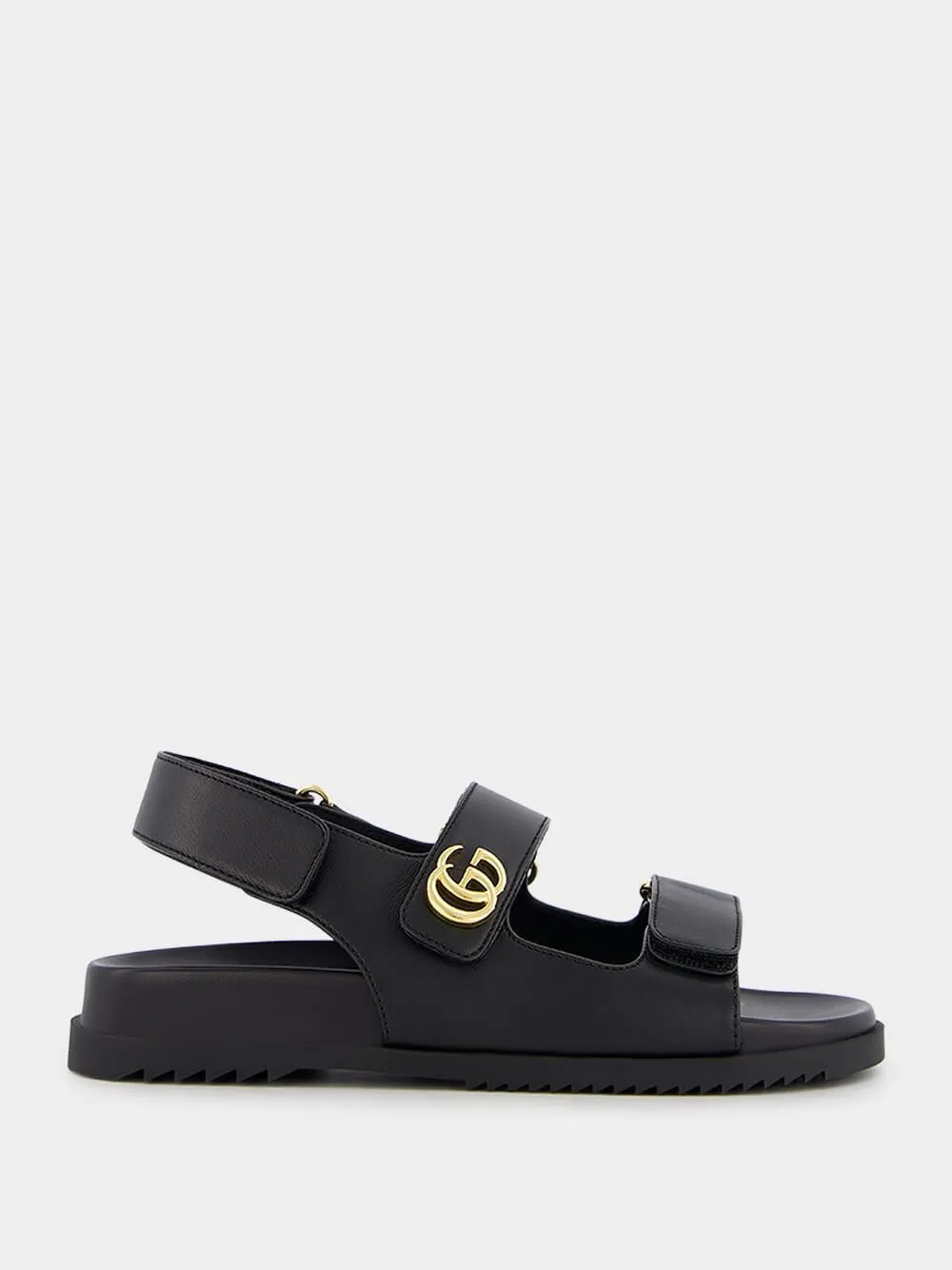 GG Leather Sandals