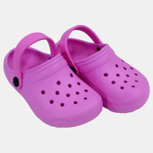 Girls Rubber Clogs – Pink