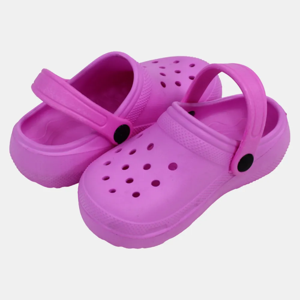 Girls Rubber Clogs – Pink