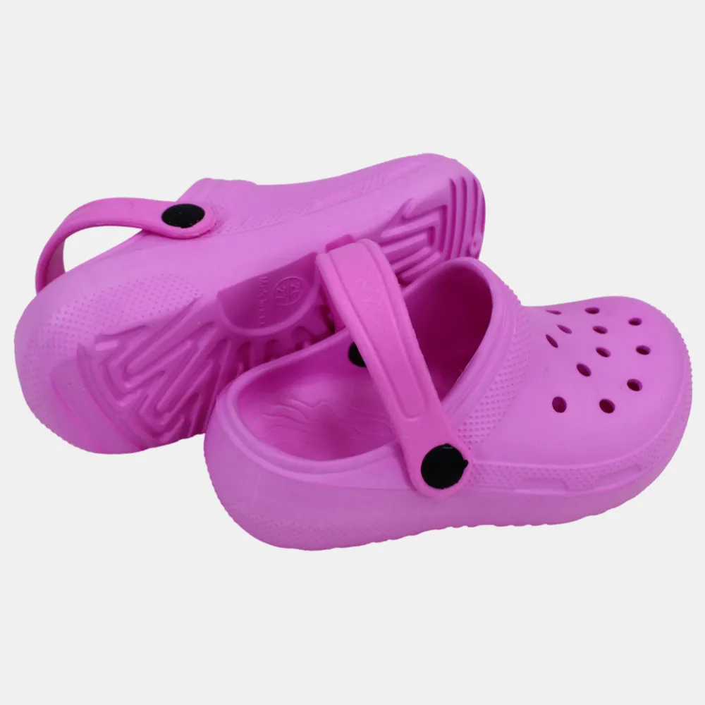 Girls Rubber Clogs – Pink