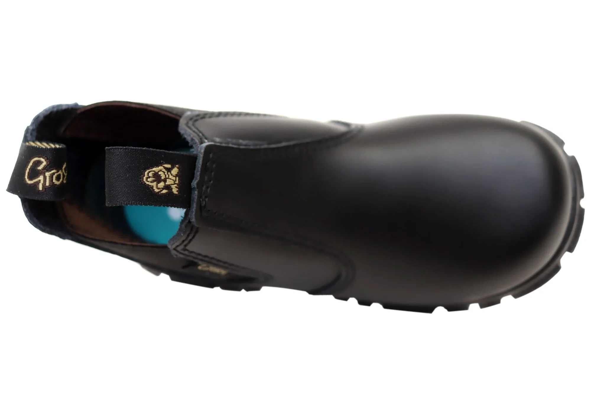 Grosby Ranch Baby Toddler Kids Leather Pull On Boots
