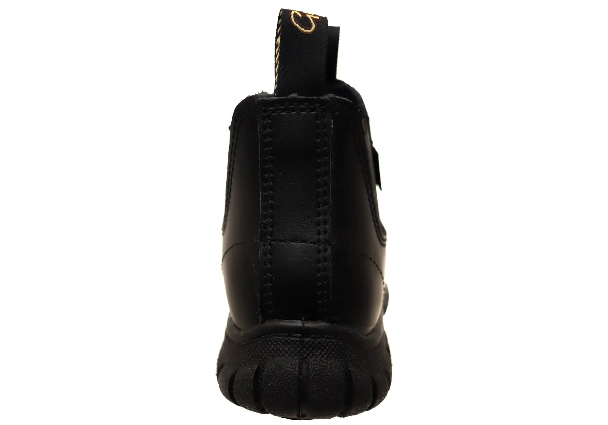 Grosby Ranch Baby Toddler Kids Leather Pull On Boots