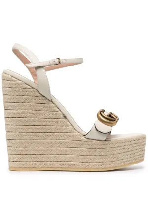 Gucci Aitana Logo Espadrille Sandals