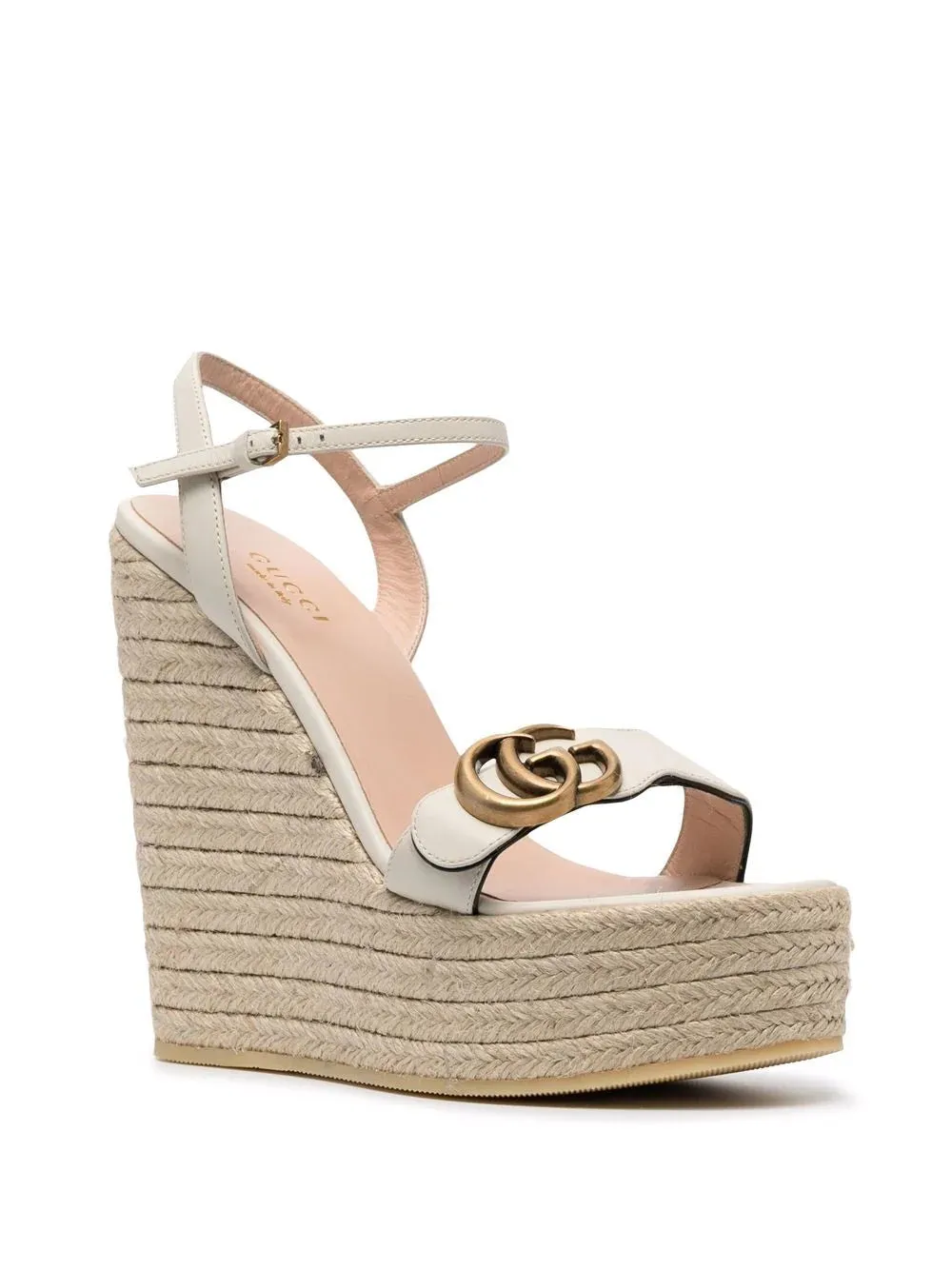 Gucci Aitana Logo Espadrille Sandals
