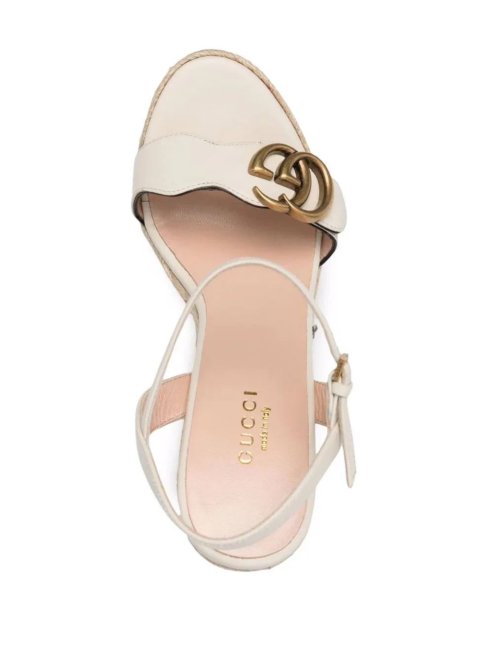 Gucci Aitana Logo Espadrille Sandals