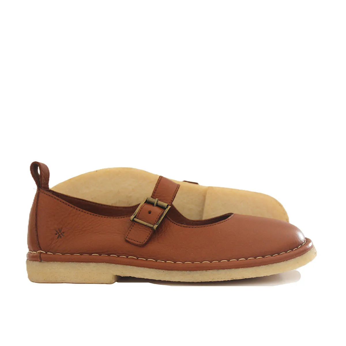 HAND 80 CREPE - Mary Jane flats