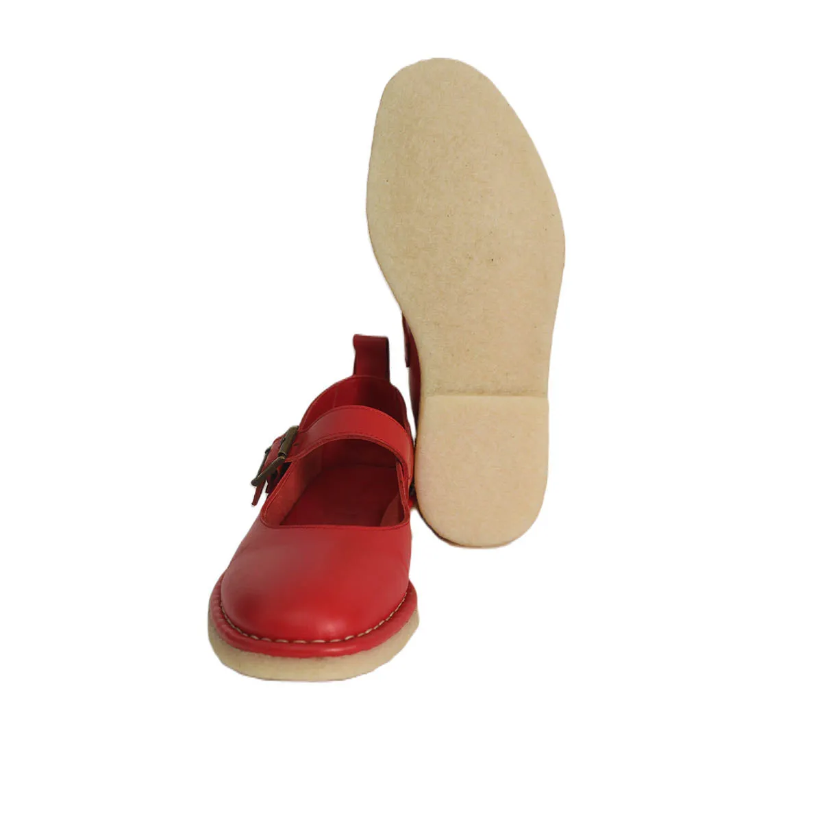 HAND 80 CREPE - Mary Jane flats