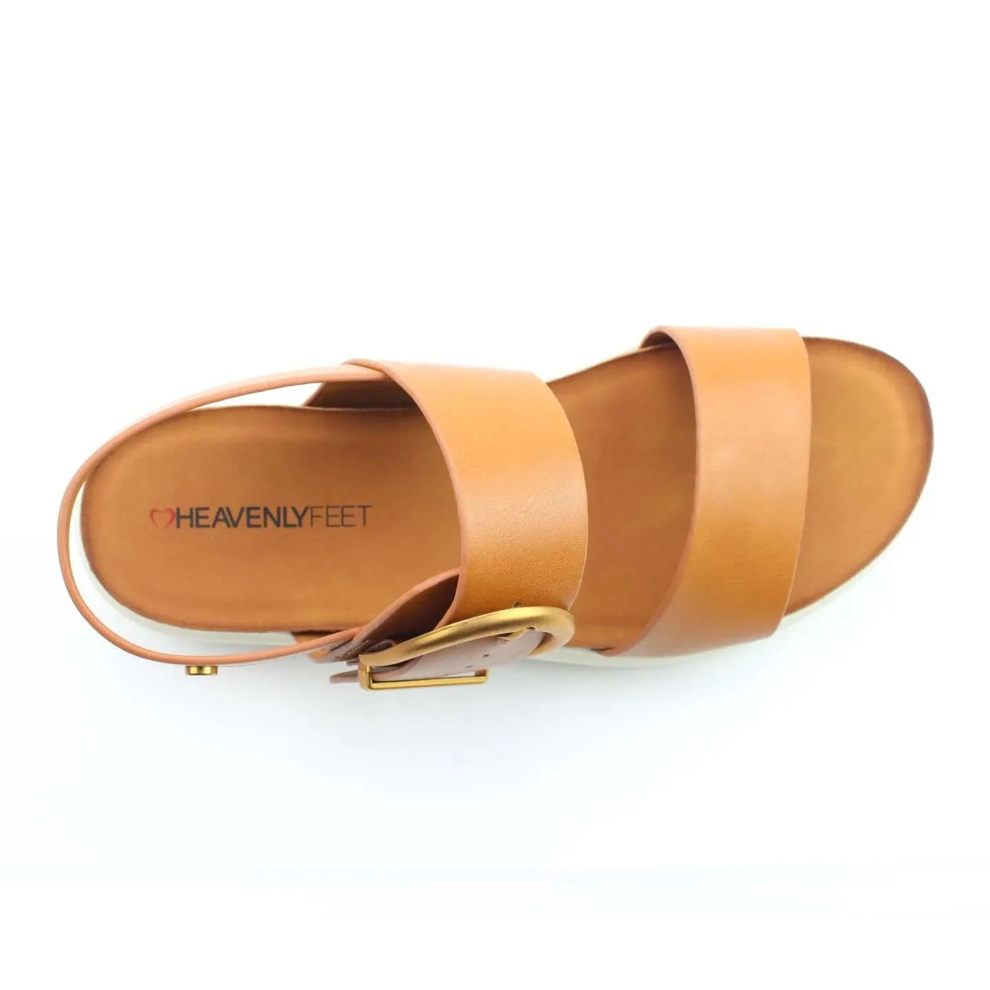 Heavenly Feet Bernie Sandal Tan