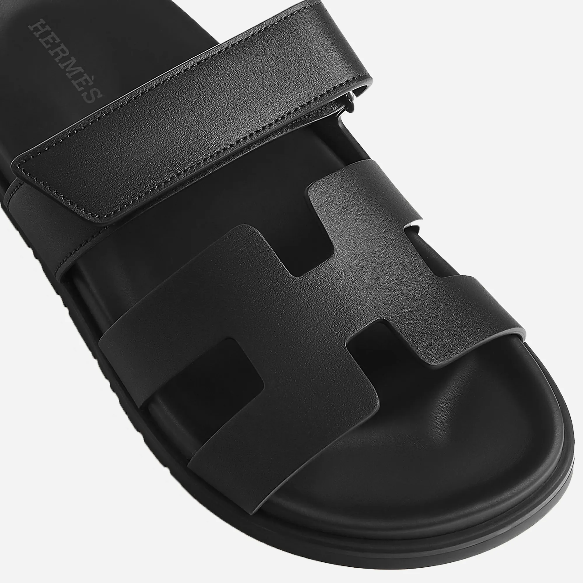 Hermes Chypre Sandal Noir