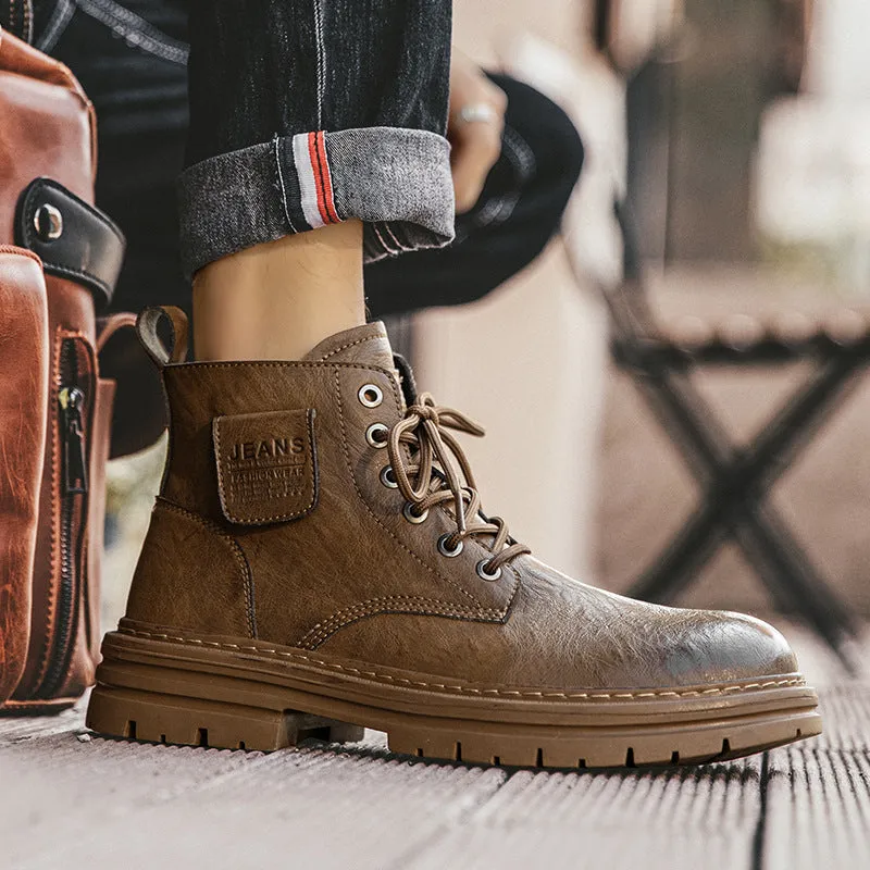 INSTOCK-Premium British Leather Boots – Stylish & Durable